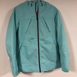 Blue ski jacket